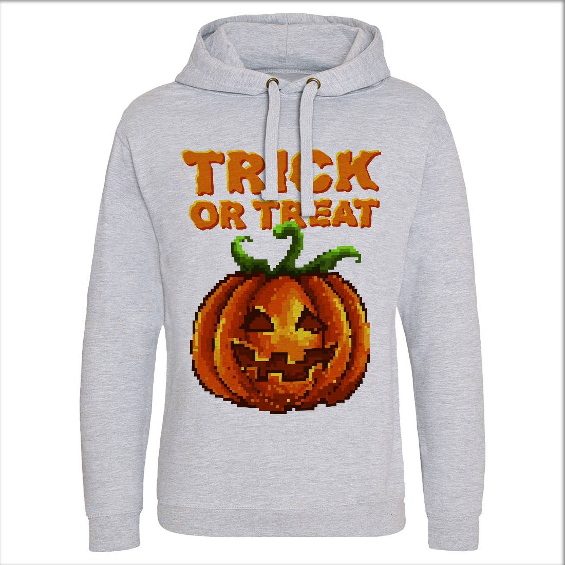 Trick Or Treat Halloween Jack O Lantern Mens Hoodie Without Pocket Horror B972