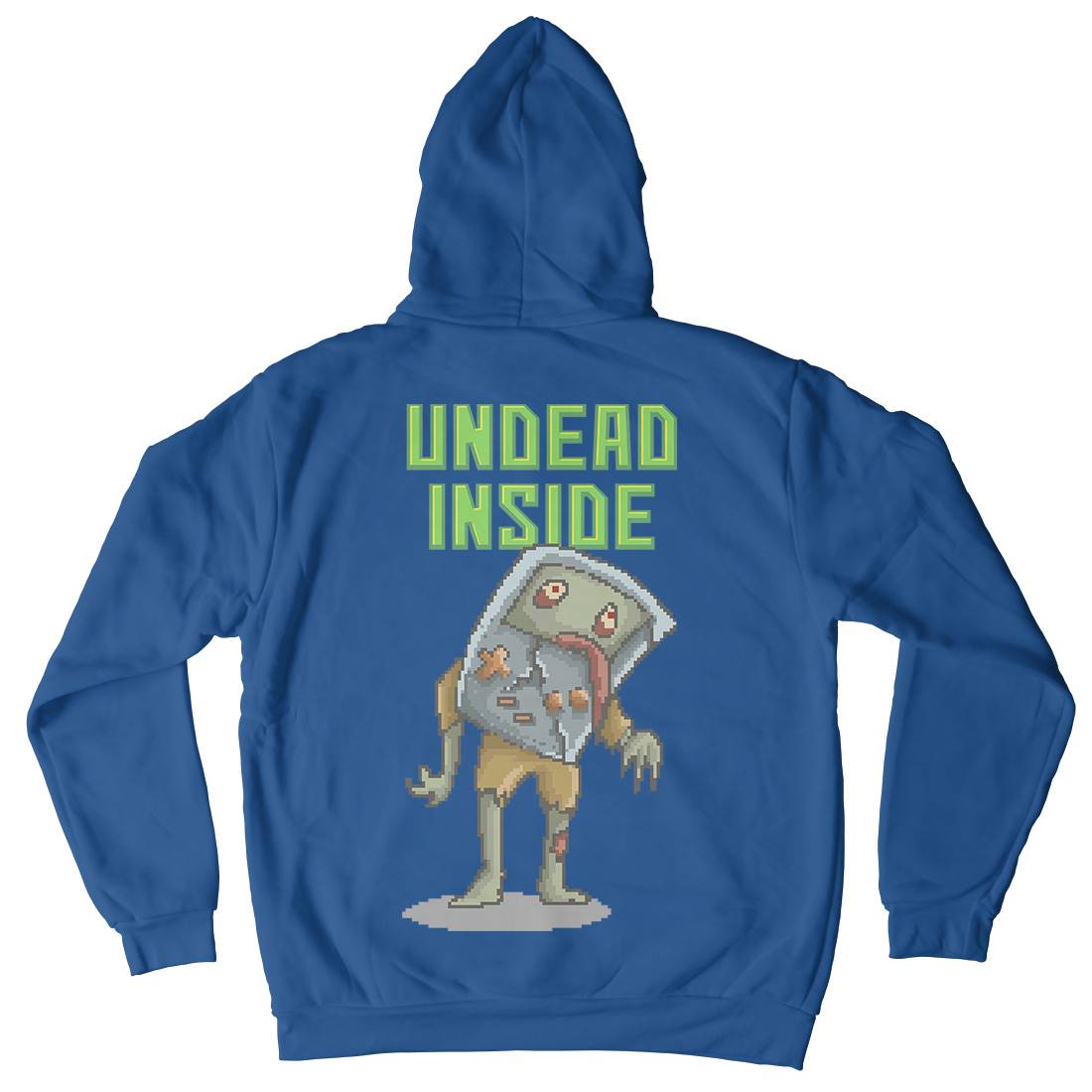 Undead Inside Mens Hoodie With Pocket Geek B973