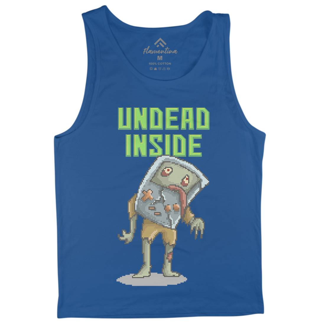 Undead Inside Mens Tank Top Vest Geek B973