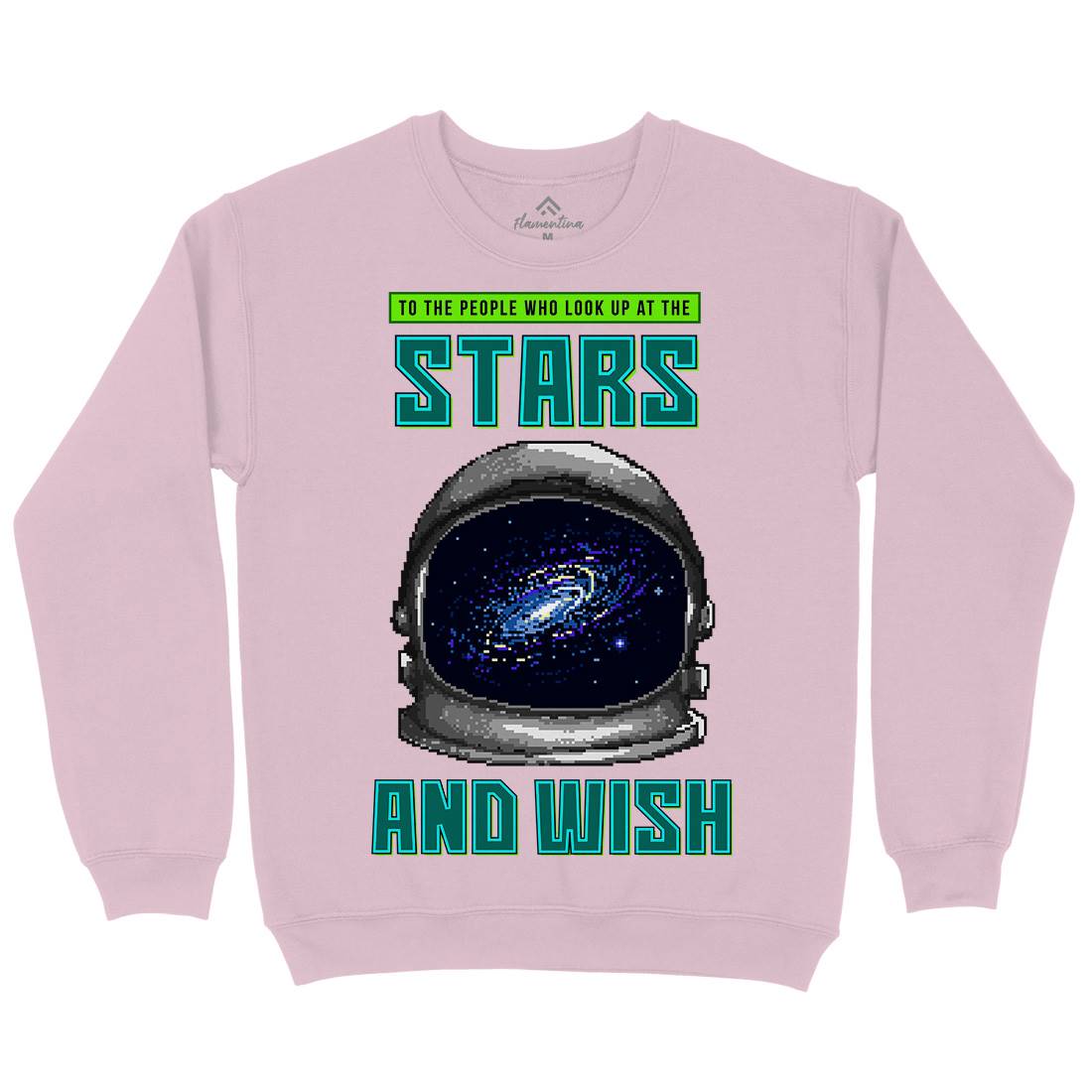 Wish Of The Stars Kids Crew Neck Sweatshirt Space B979