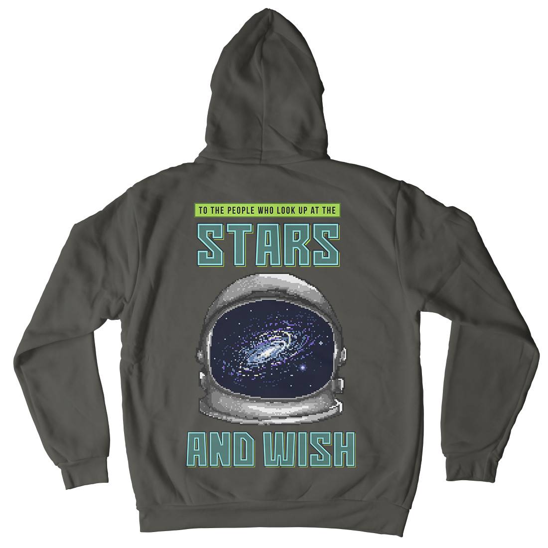 Wish Of The Stars Mens Hoodie With Pocket Space B979