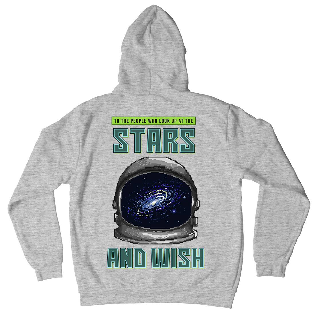 Wish Of The Stars Mens Hoodie With Pocket Space B979