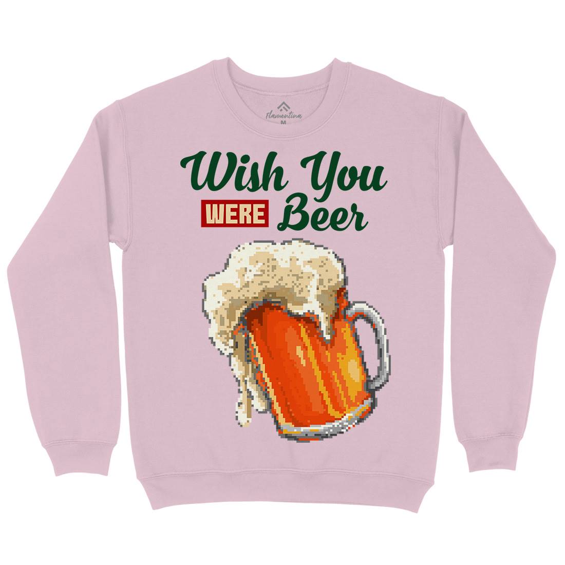 Wish Beer Kids Crew Neck Sweatshirt Drinks B980