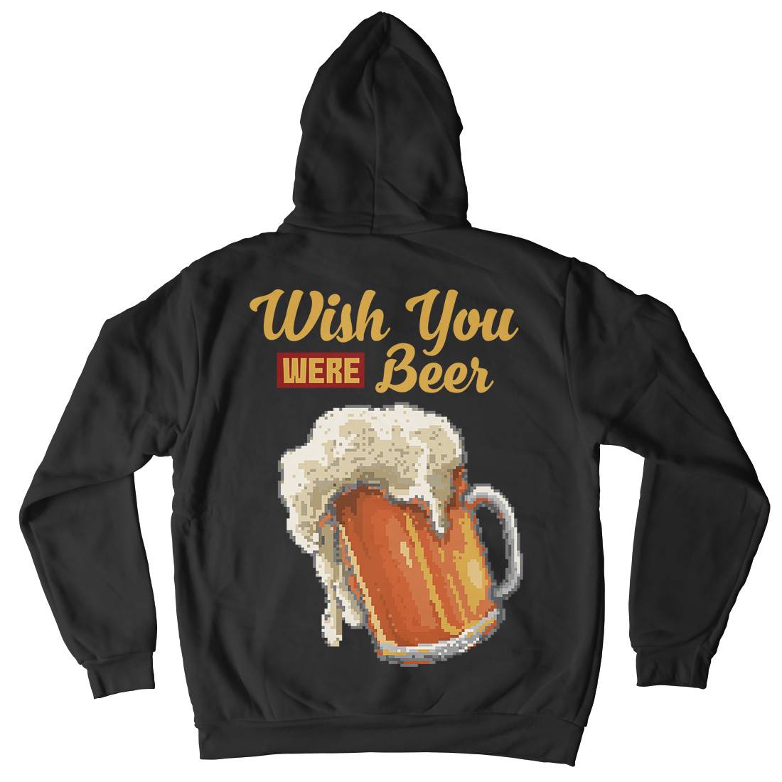 Wish Beer Kids Crew Neck Hoodie Drinks B980