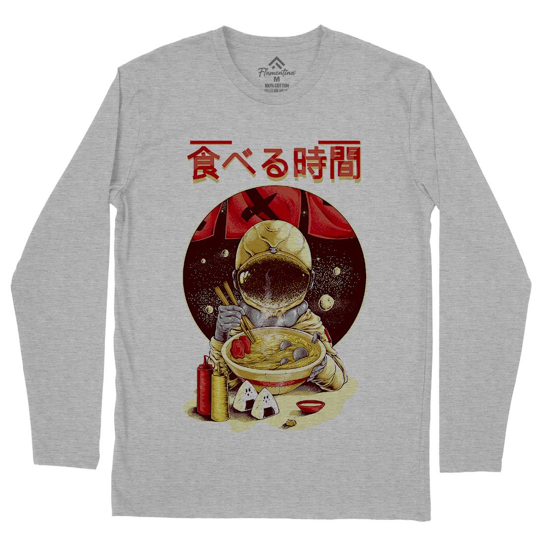 Astronaut Food Mens Long Sleeve T-Shirt Space B985
