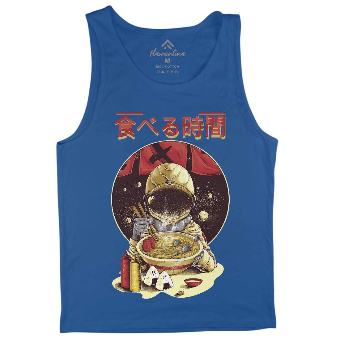 Astronaut Food Mens Tank Top Vest Space B985