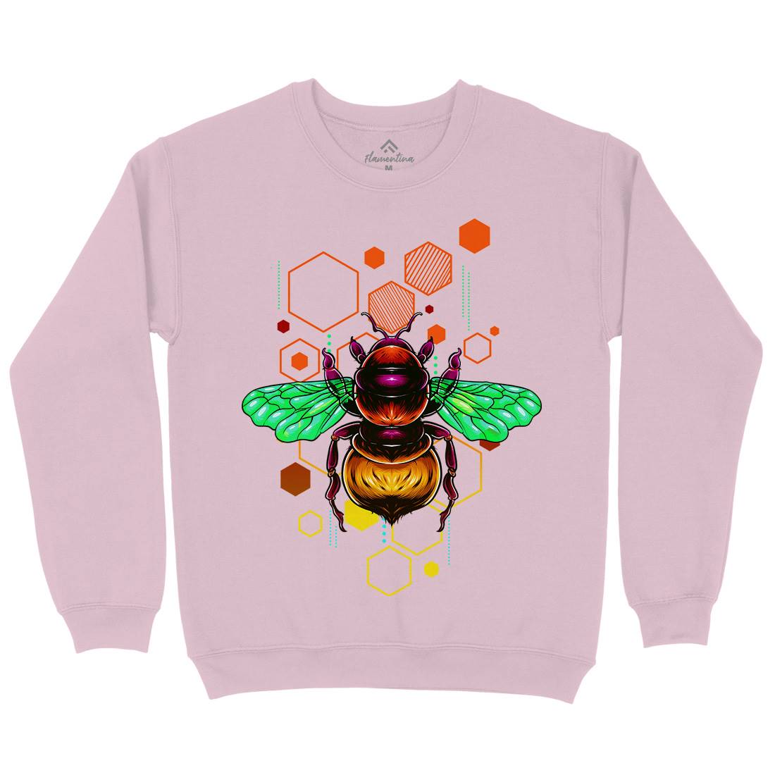 Honey Bee Kids Crew Neck Sweatshirt Nature B987