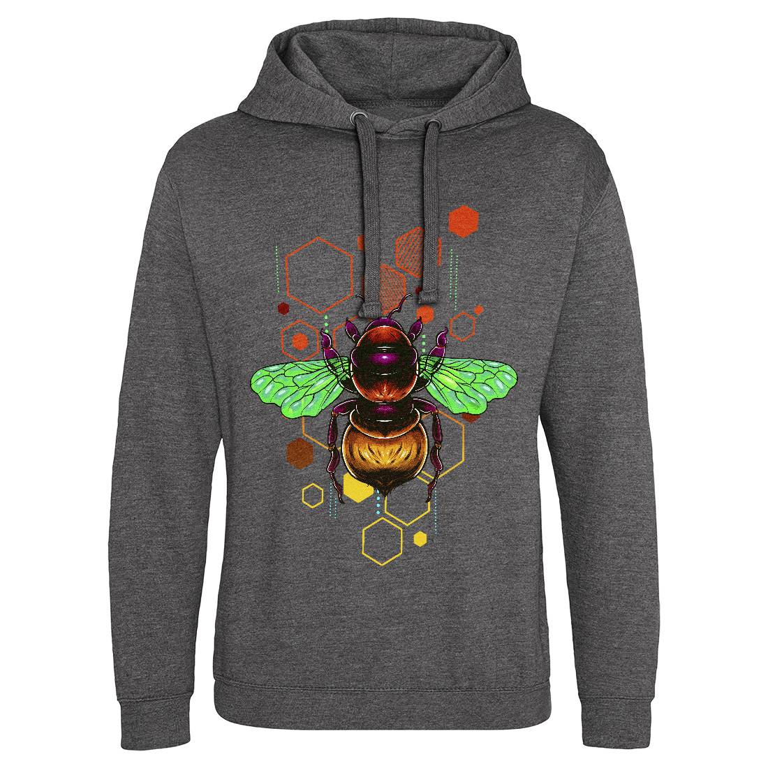 Honey Bee Mens Hoodie Without Pocket Nature B987