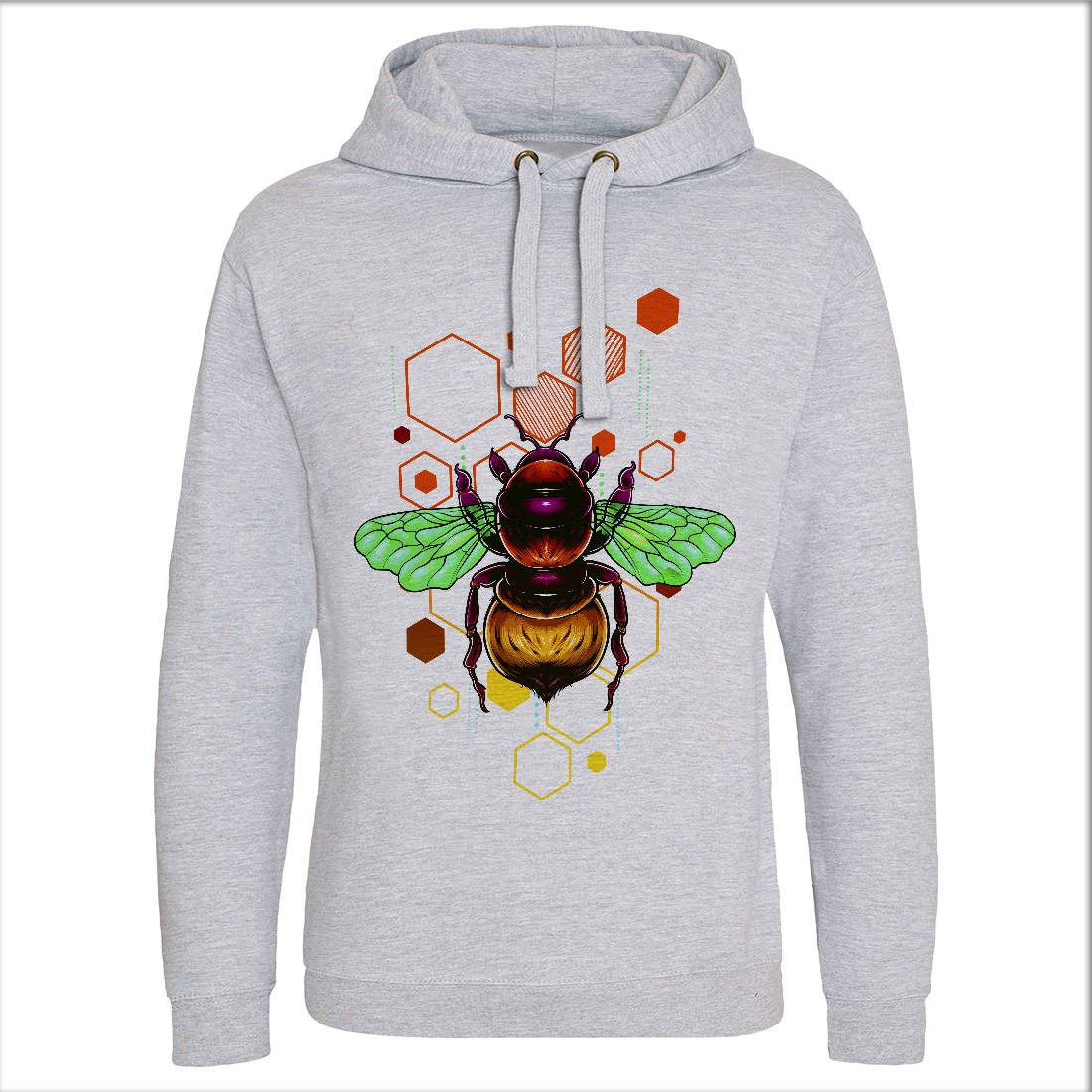 Honey Bee Mens Hoodie Without Pocket Nature B987