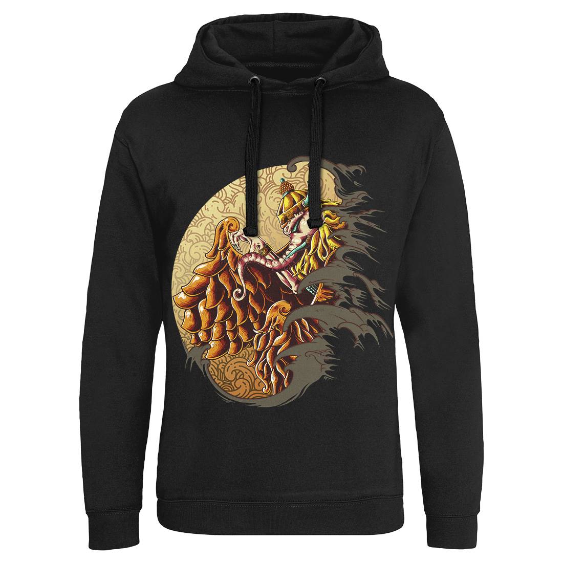 Mythical Elephant Mens Hoodie Without Pocket Asian B988