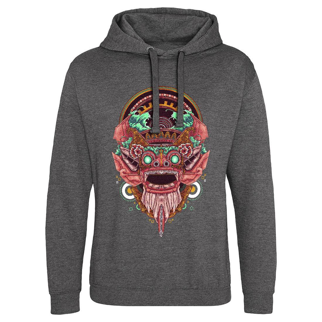 Barong Mask Mens Hoodie Without Pocket Asian B990