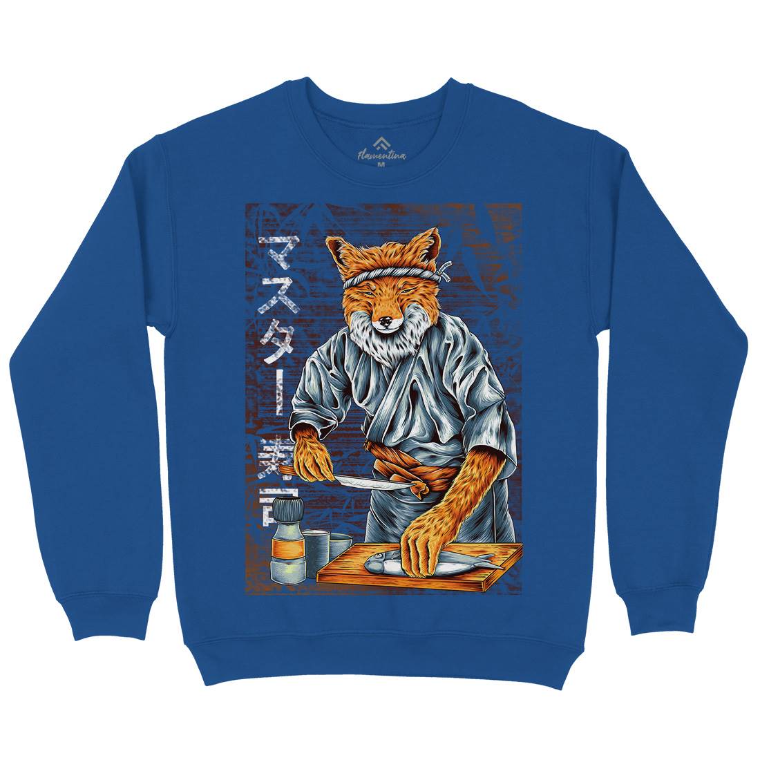 Japan Fox Kids Crew Neck Sweatshirt Asian B994