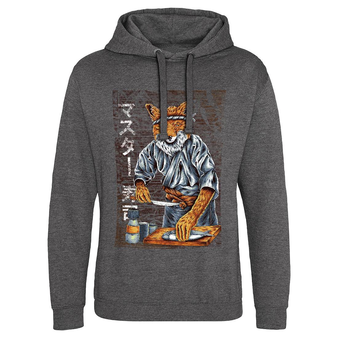 Japan Fox Mens Hoodie Without Pocket Asian B994