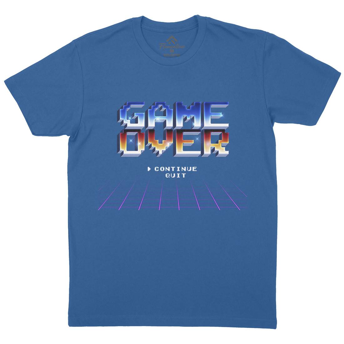 Game Over Mens Crew Neck T-Shirt Geek B995