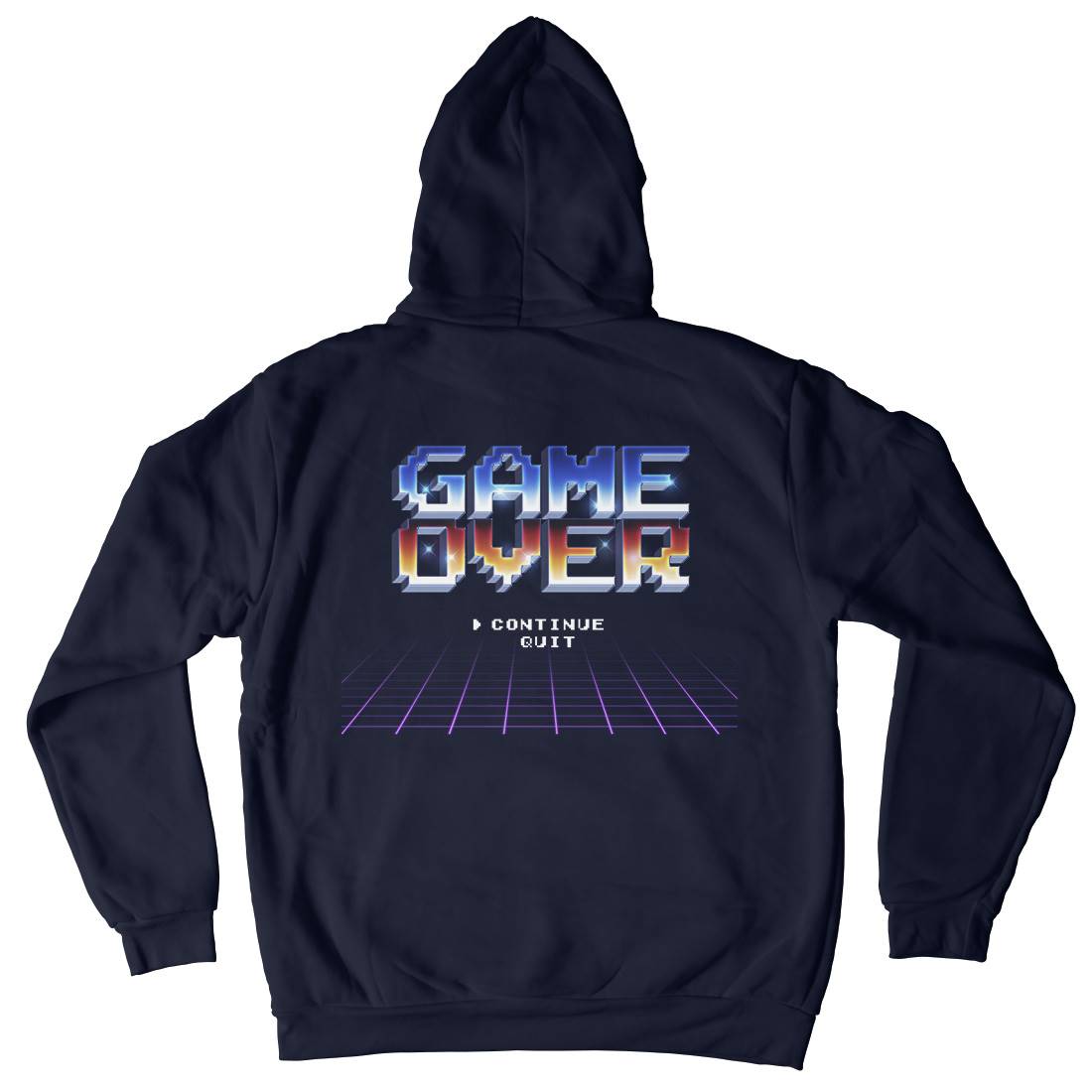 Game Over Kids Crew Neck Hoodie Geek B995