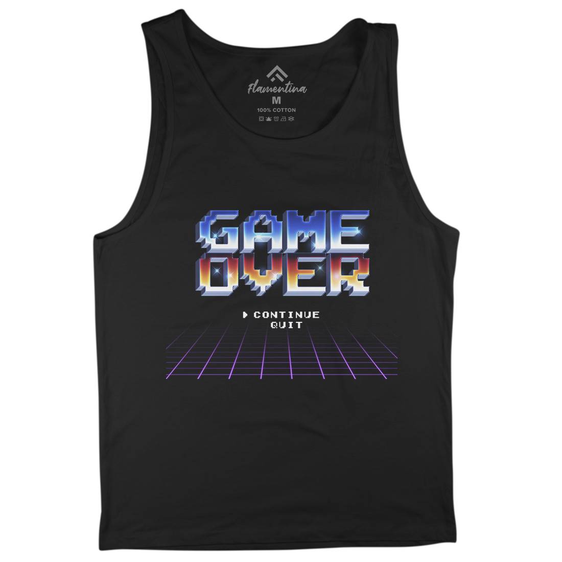 Game Over Mens Tank Top Vest Geek B995