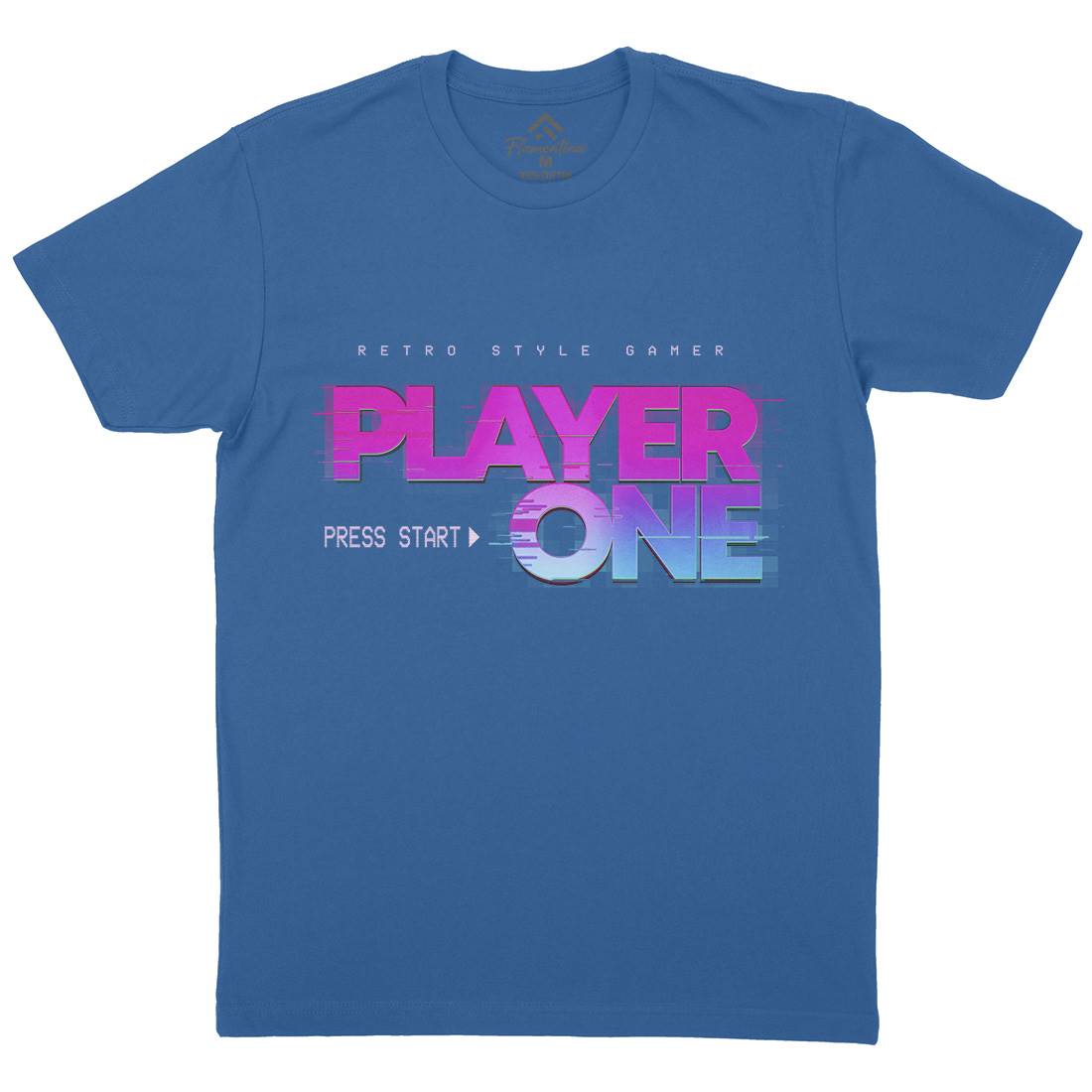 Player One Mens Crew Neck T-Shirt Geek B997