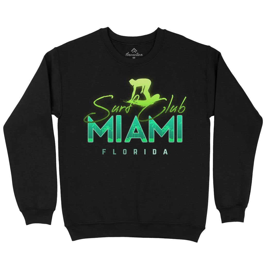 Miami Club Kids Crew Neck Sweatshirt Surf C000