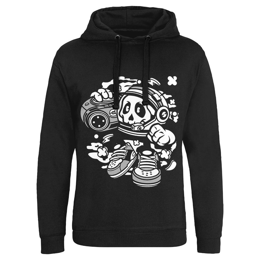 Astronaut Boombox Mens Hoodie Without Pocket Space C005