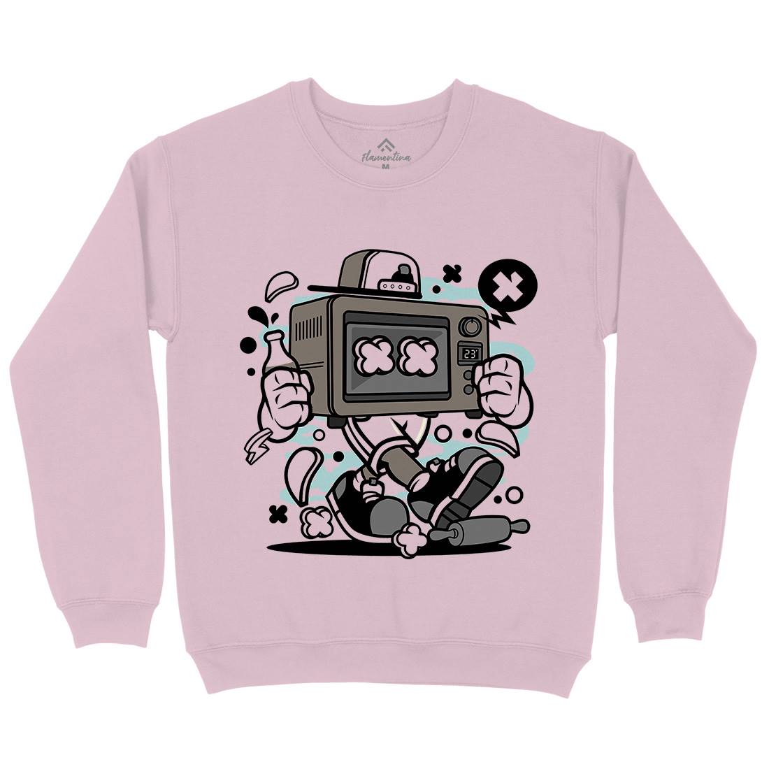 Baking Oven Kids Crew Neck Sweatshirt Retro C013