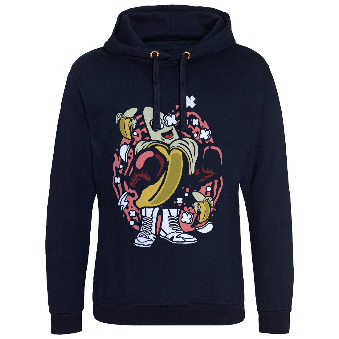 Banana Boxer Mens Hoodie Without Pocket Sport C014