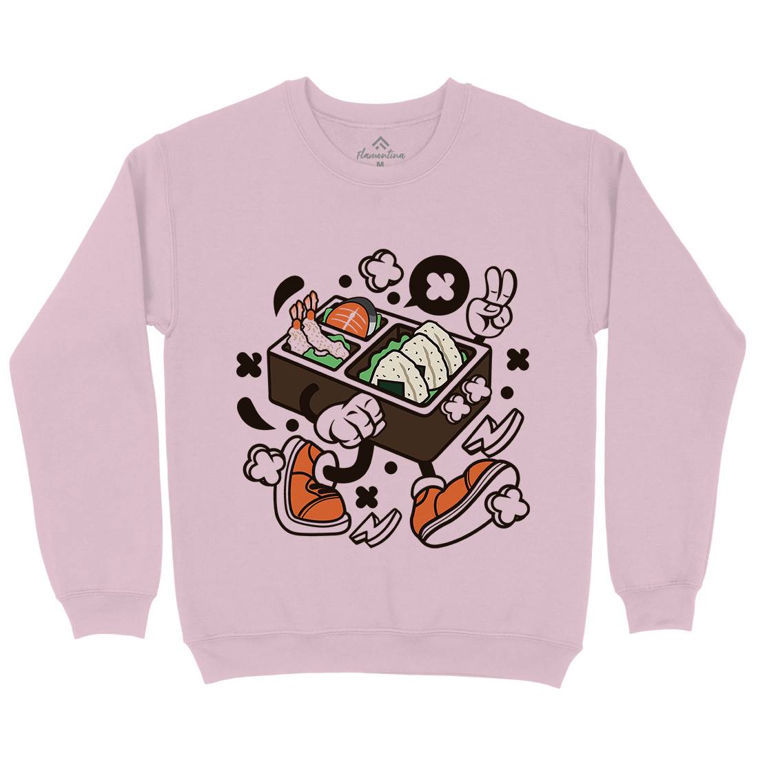 Bento Kids Crew Neck Sweatshirt Food C024