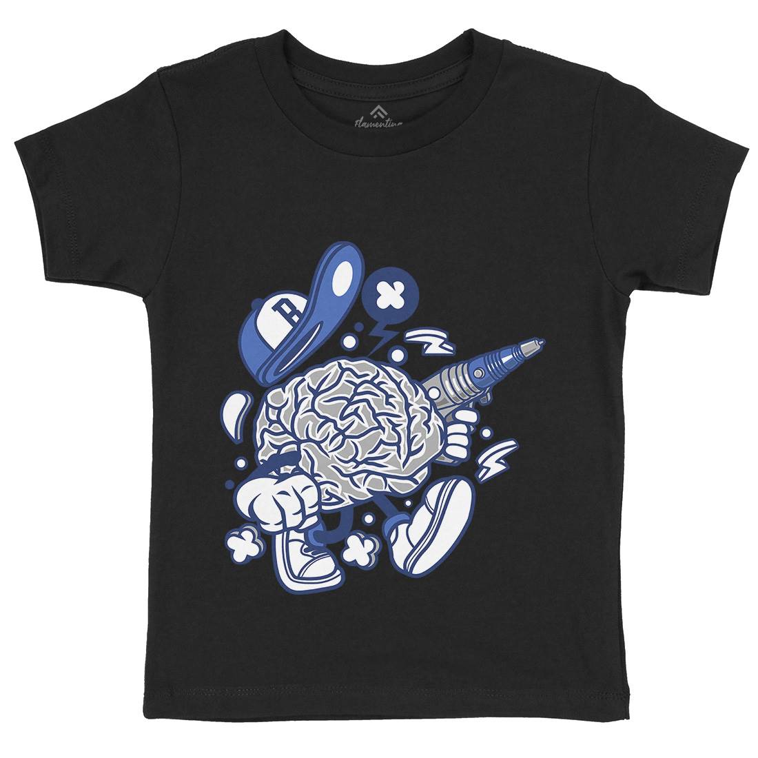Brain Kids Organic Crew Neck T-Shirt Science C034