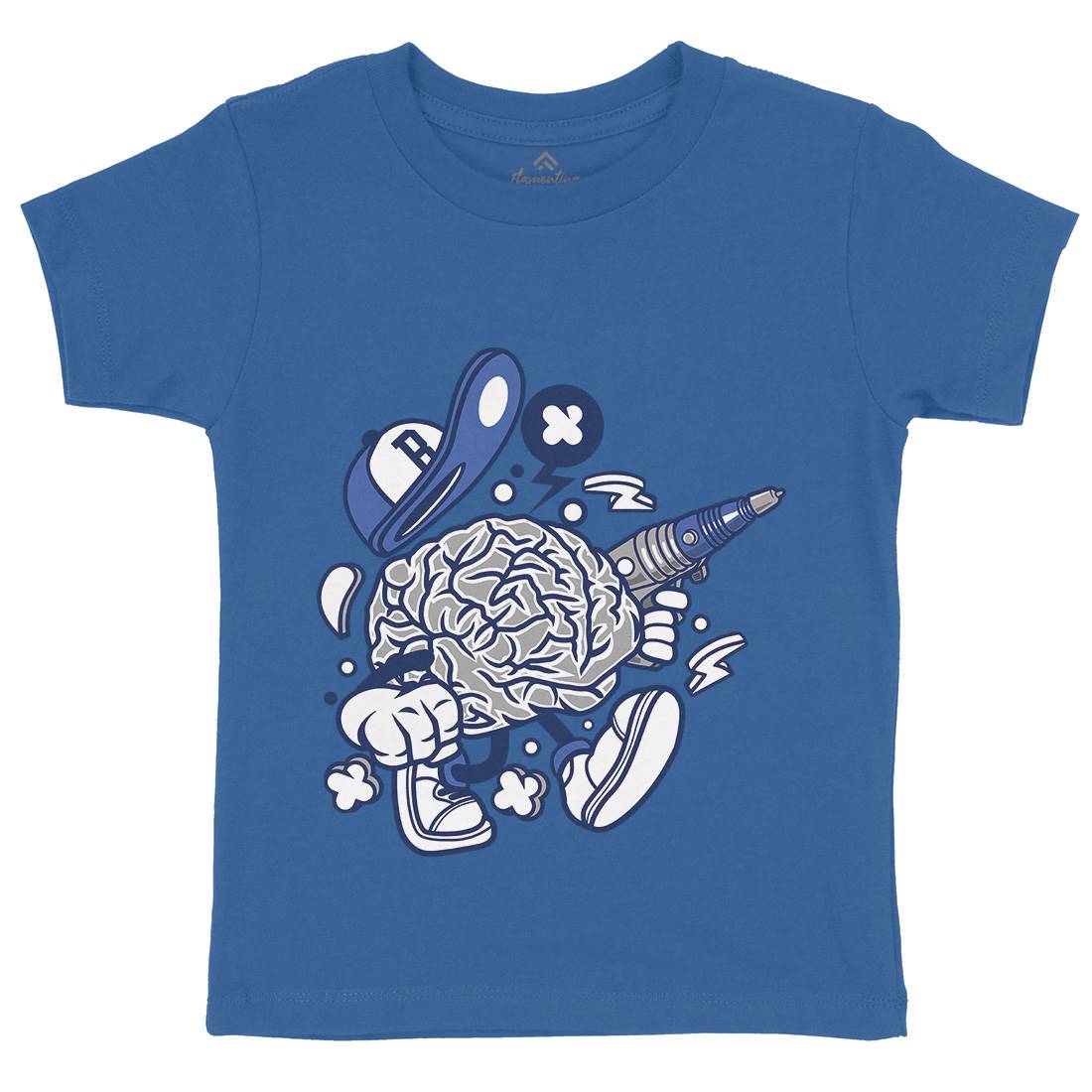 Brain Kids Organic Crew Neck T-Shirt Science C034