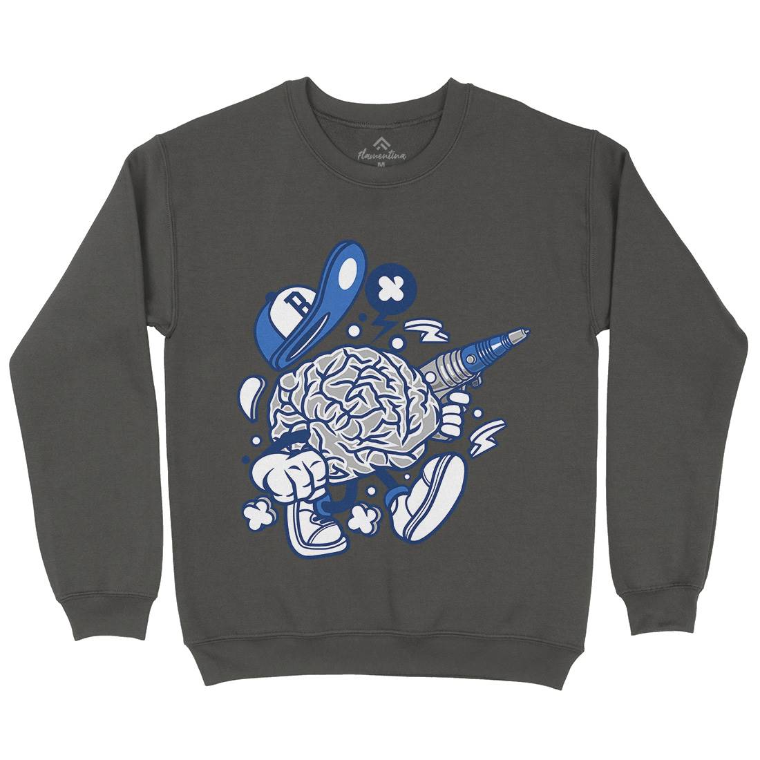 Brain Kids Crew Neck Sweatshirt Science C034