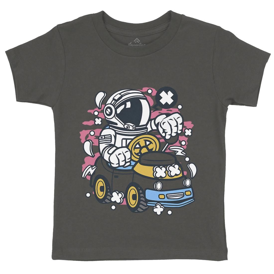Car Toy Kids Crew Neck T-Shirt Cars C045