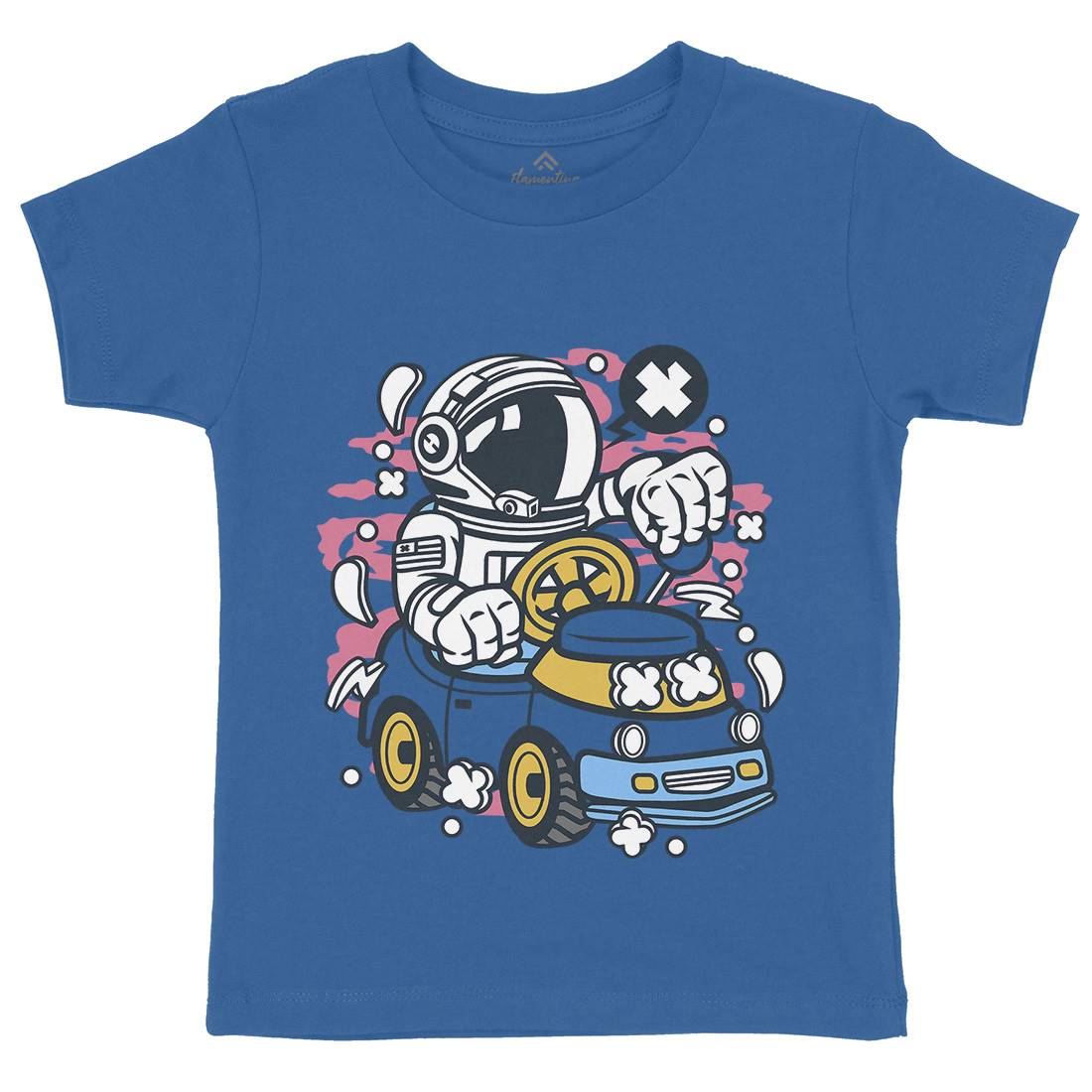 Car Toy Kids Crew Neck T-Shirt Cars C045