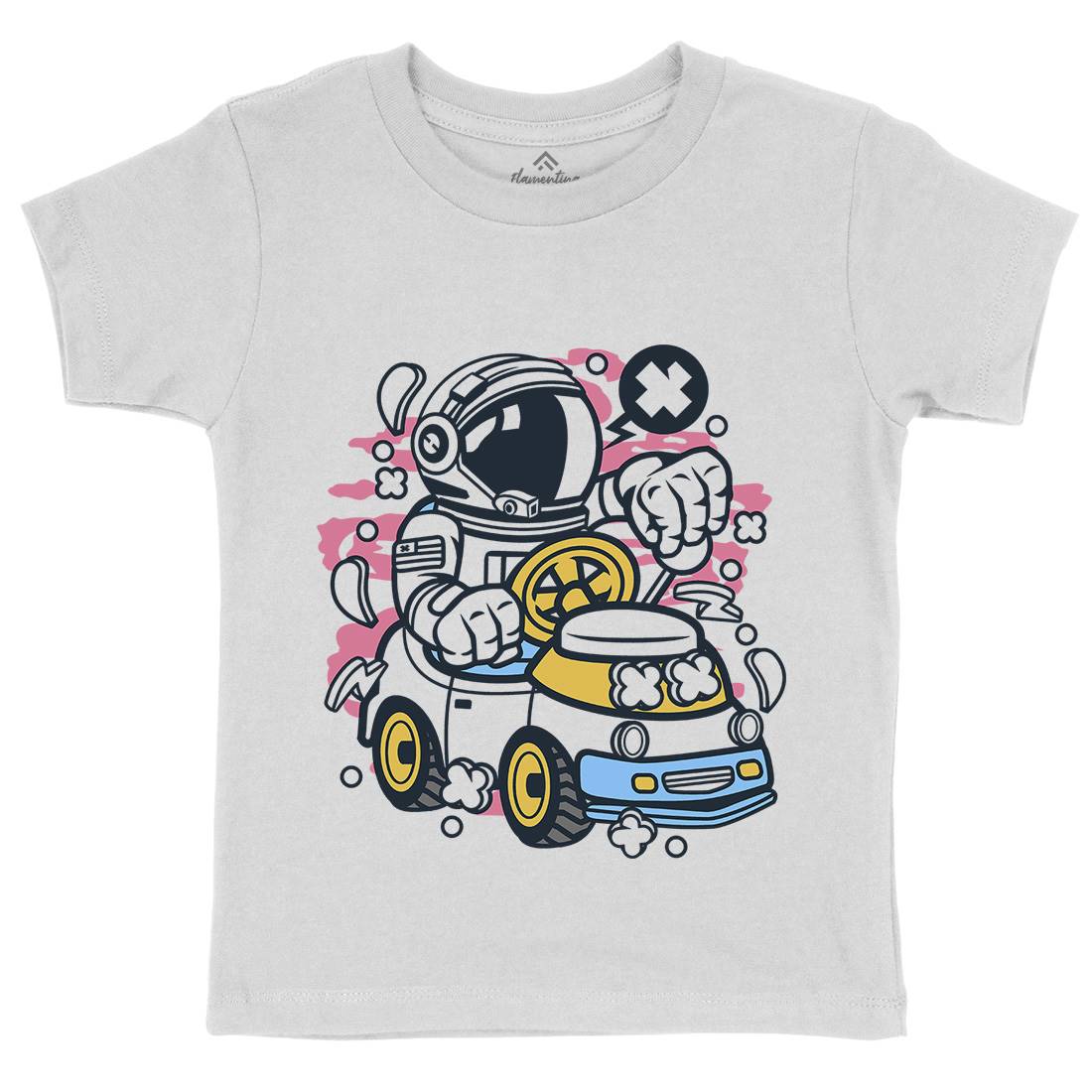 Car Toy Kids Organic Crew Neck T-Shirt Cars C045