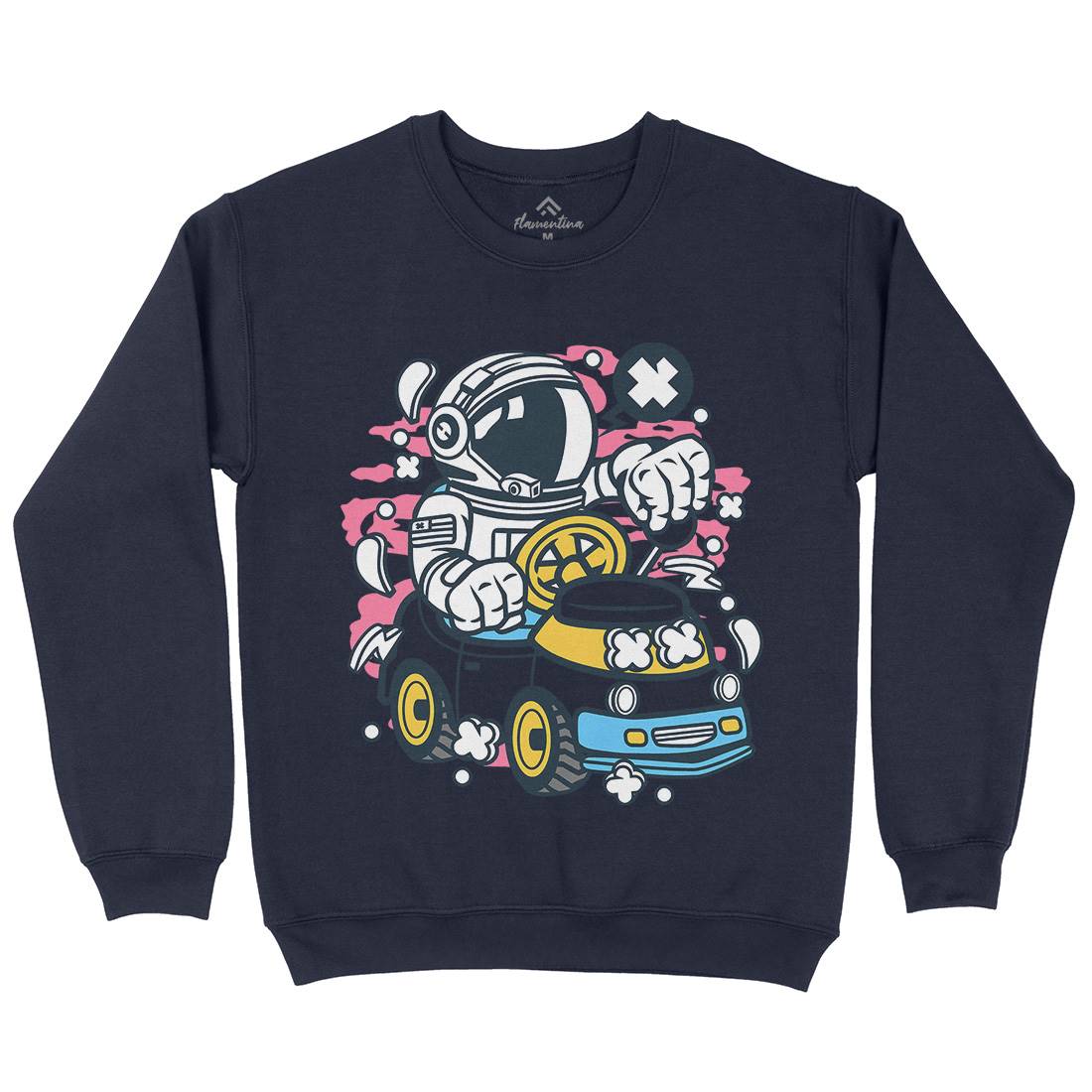 Car Toy Kids Crew Neck Sweatshirt Cars C045
