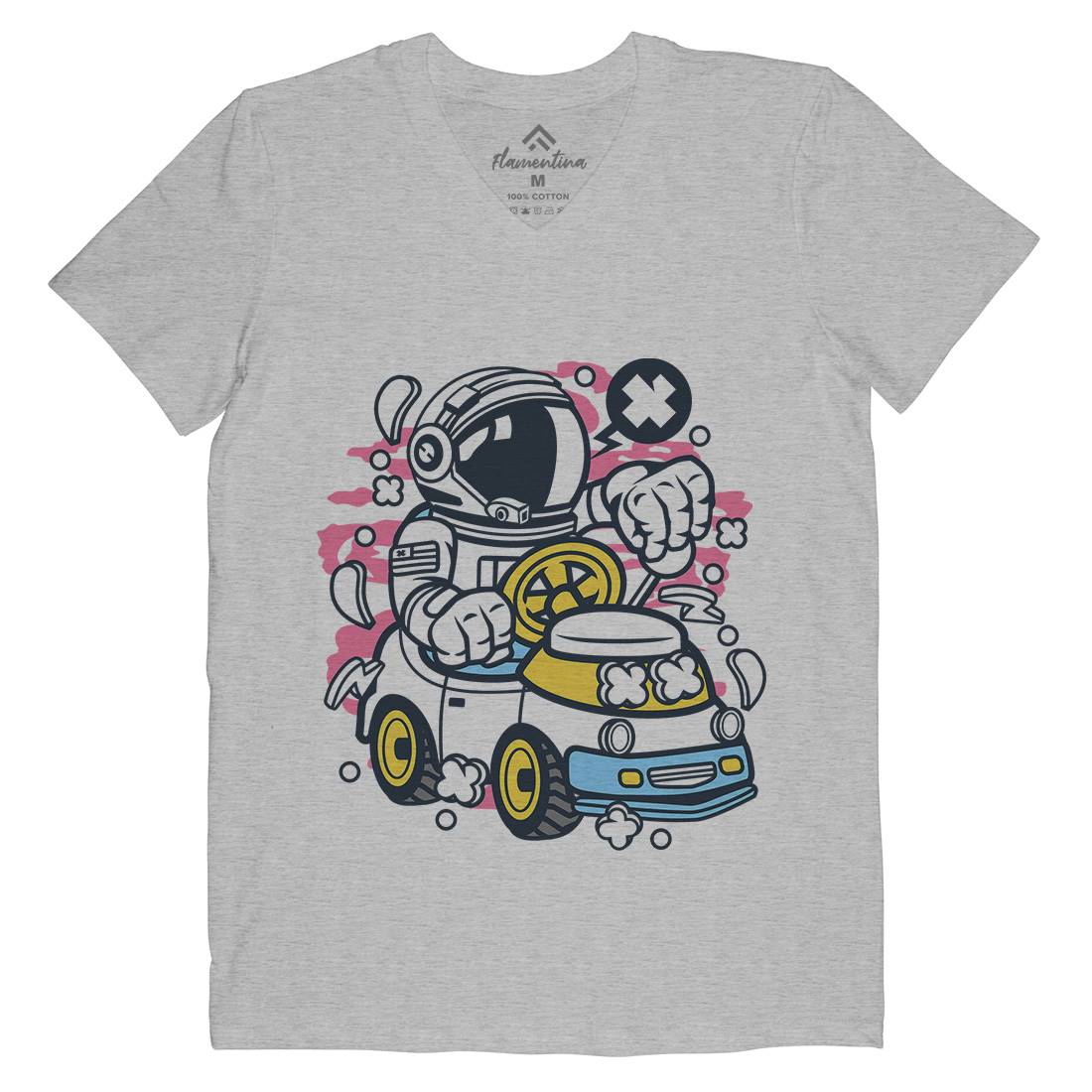 Car Toy Mens V-Neck T-Shirt Cars C045