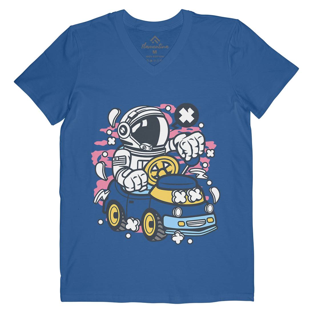 Car Toy Mens V-Neck T-Shirt Cars C045