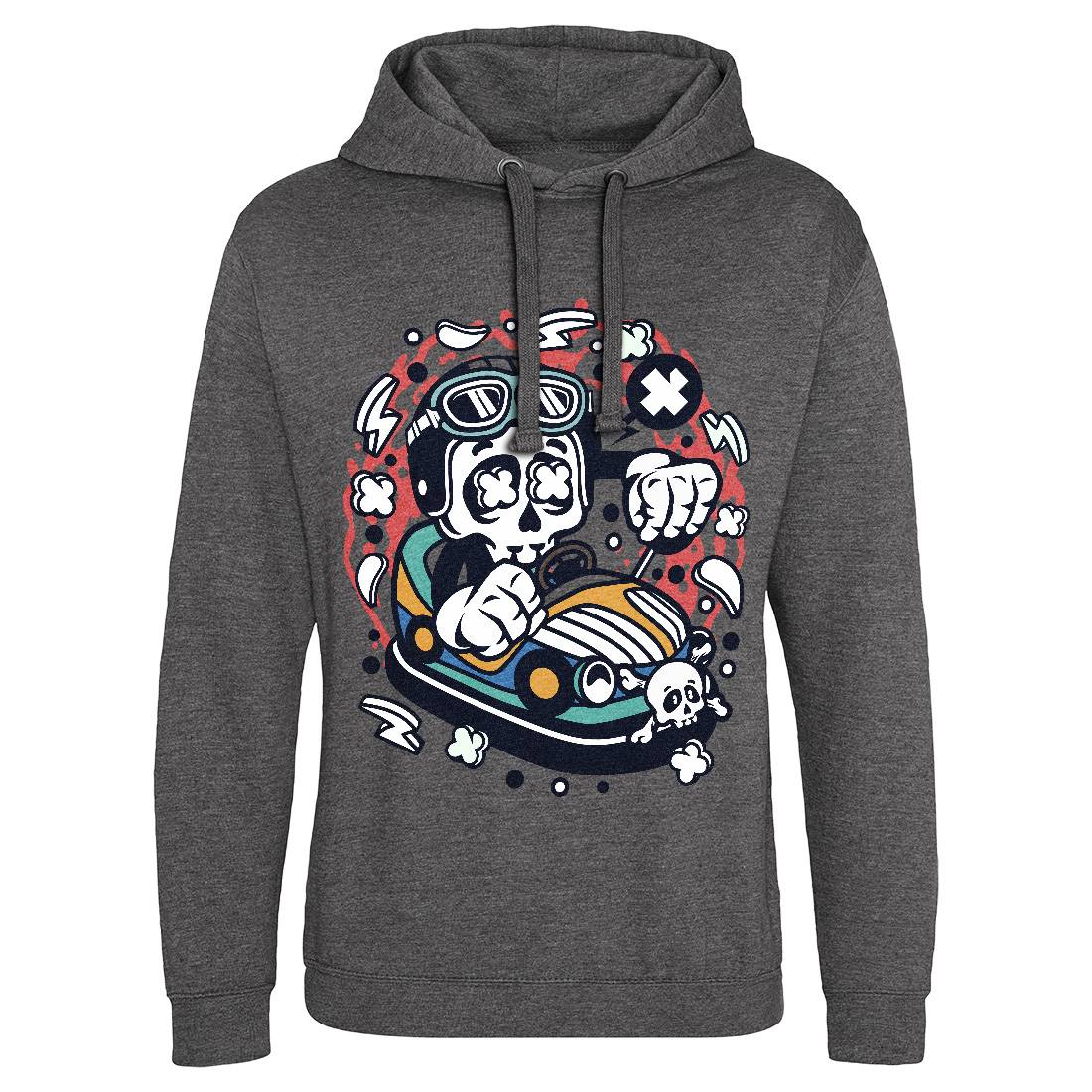 Car Toy Skull Mens Hoodie Without Pocket Cars C046