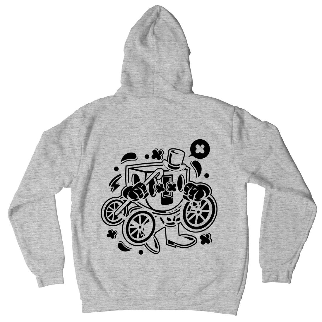 Carriage Mens Hoodie With Pocket Retro C048