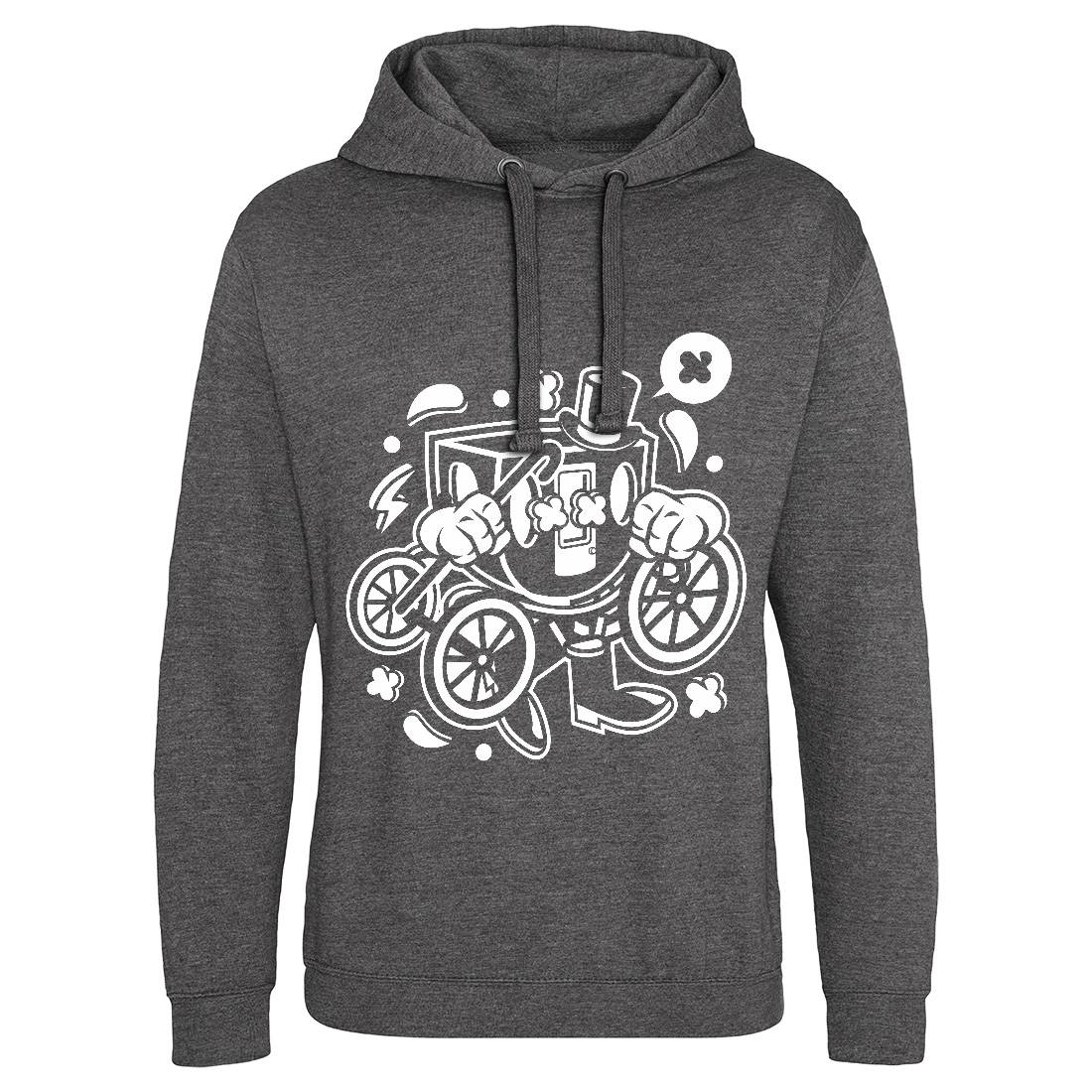 Carriage Mens Hoodie Without Pocket Retro C048