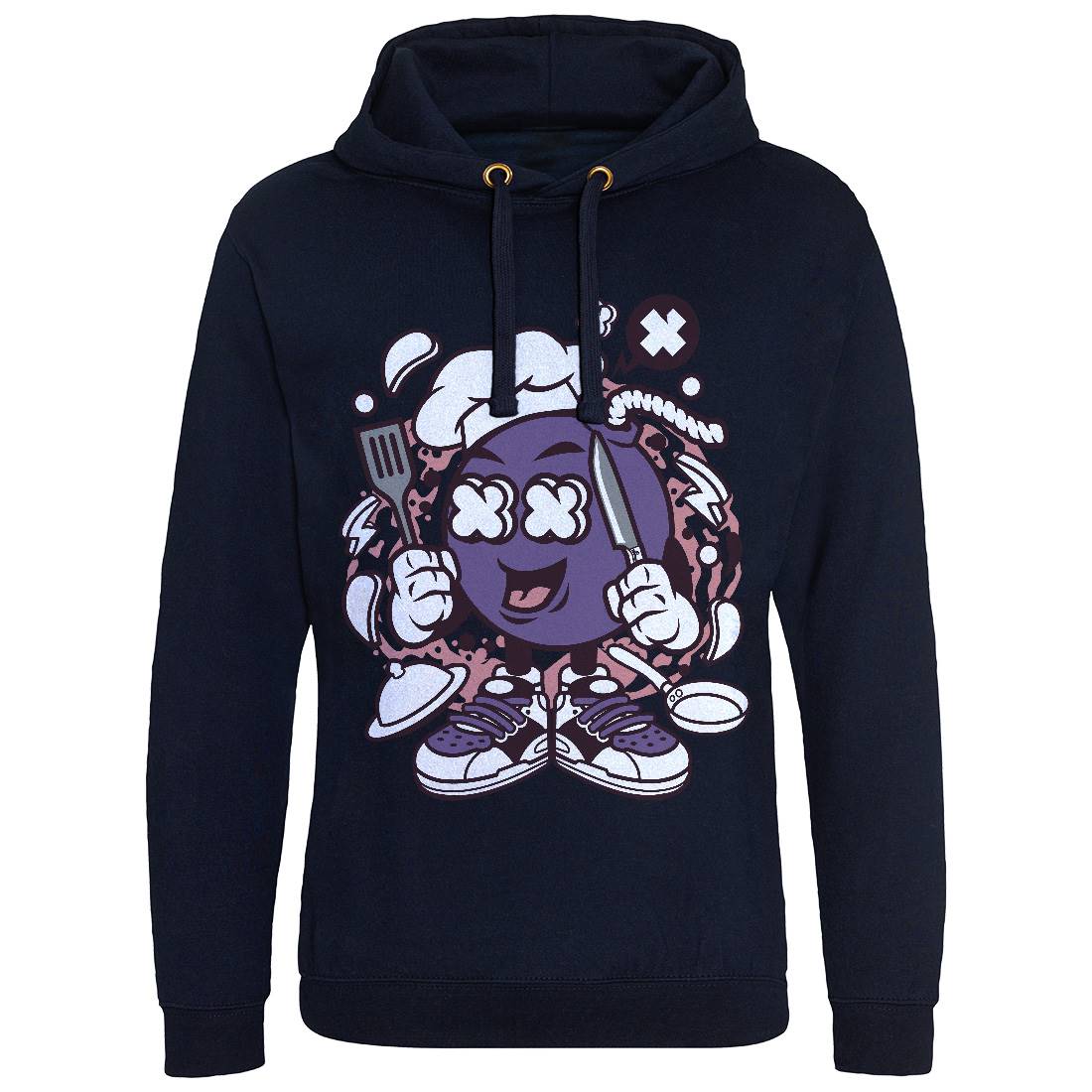 Chef Bomb Mens Hoodie Without Pocket Work C056