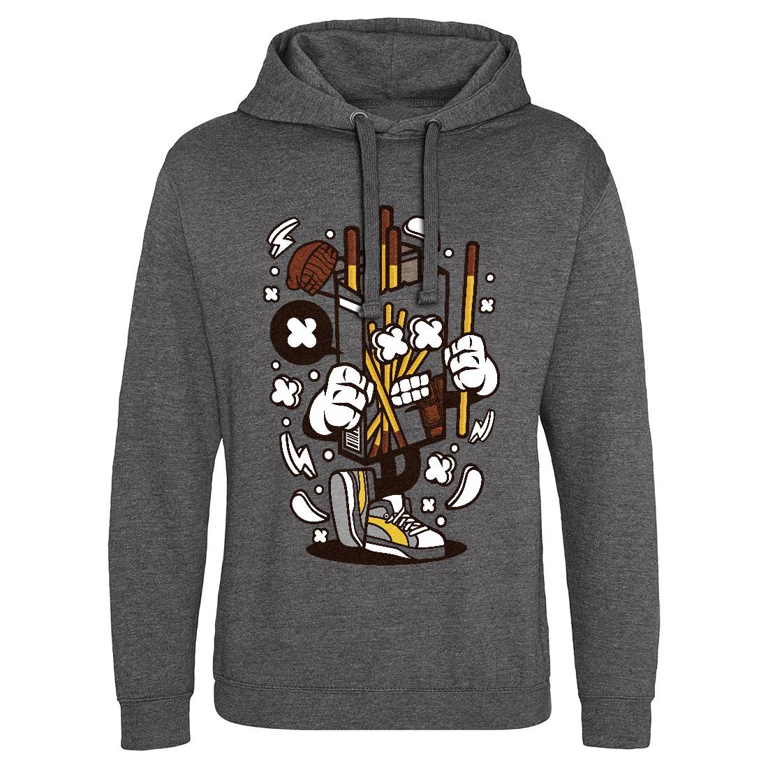 Chocolate Stick Mens Hoodie Without Pocket Food C064