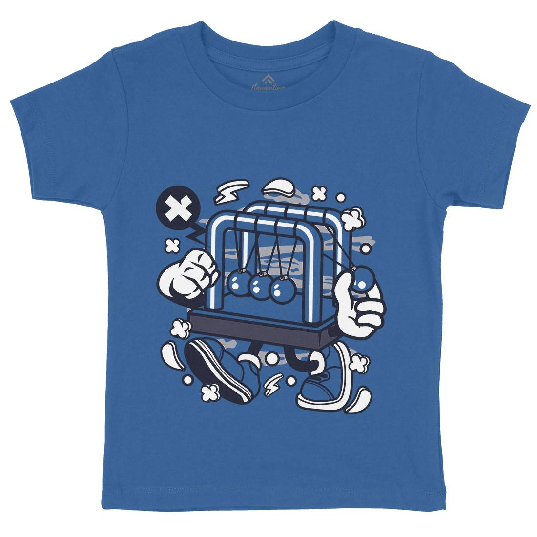 Cradle Balance Kids Organic Crew Neck T-Shirt Retro C083