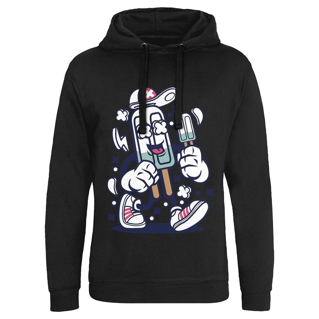 Delicious Ice Cream Mens Hoodie Without Pocket Food C084