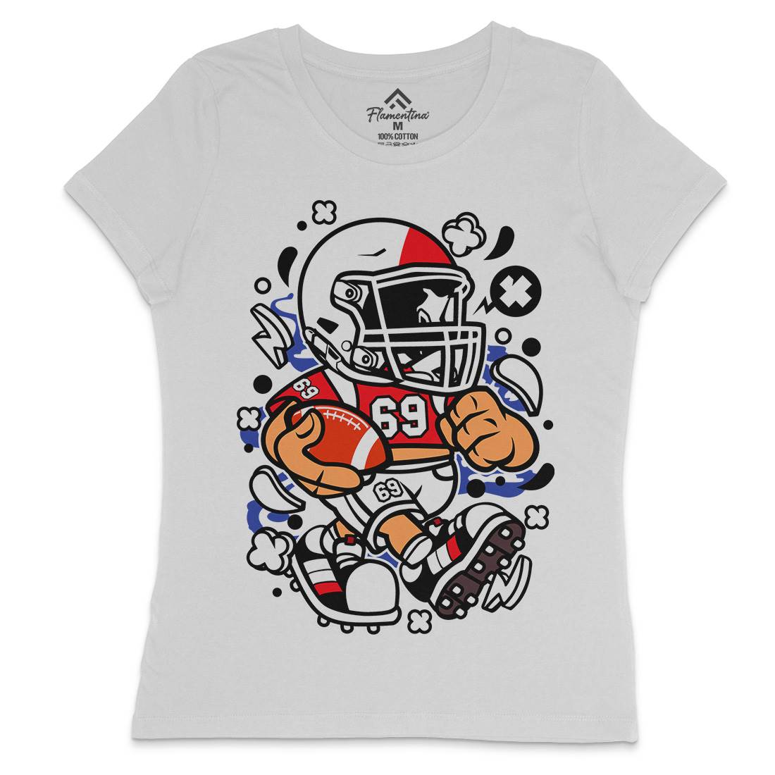 France Football Kid Womens Crew Neck T-Shirt Sport C115
