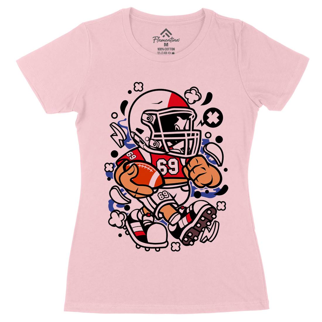 France Football Kid Womens Organic Crew Neck T-Shirt Sport C115