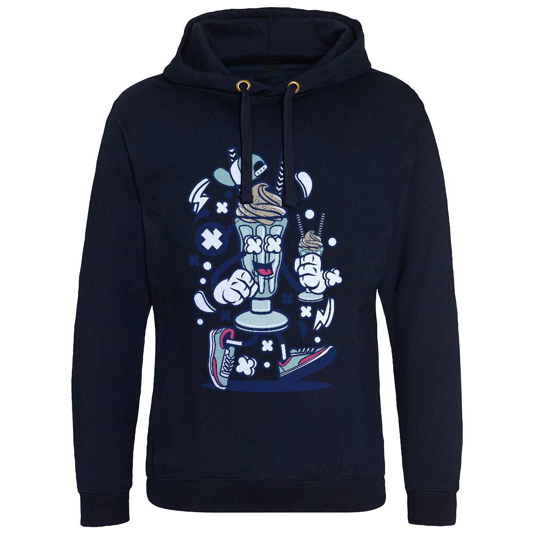 Fresh Ice Cream Mens Hoodie Without Pocket Food C116