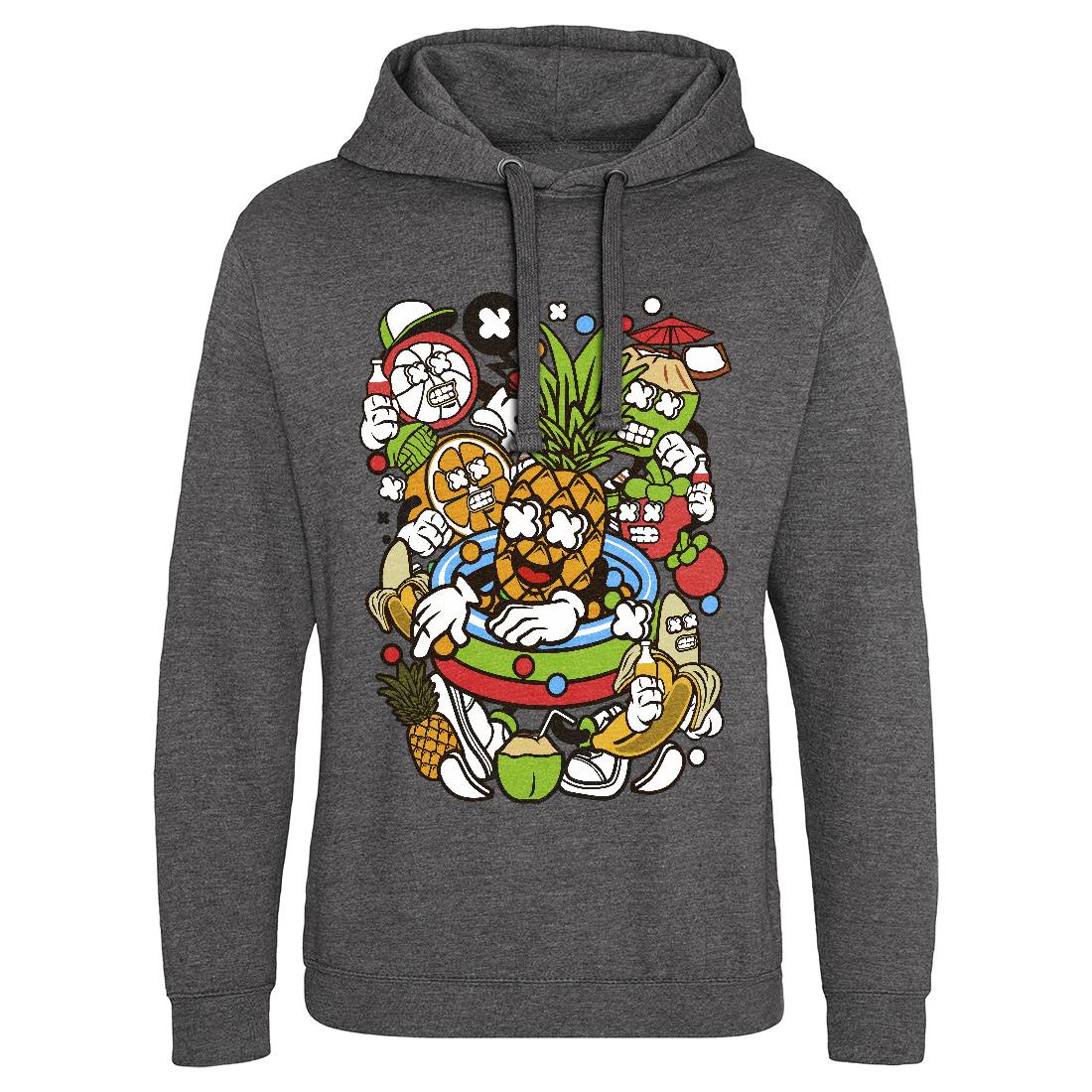 Fruit Party Mens Hoodie Without Pocket Food C117