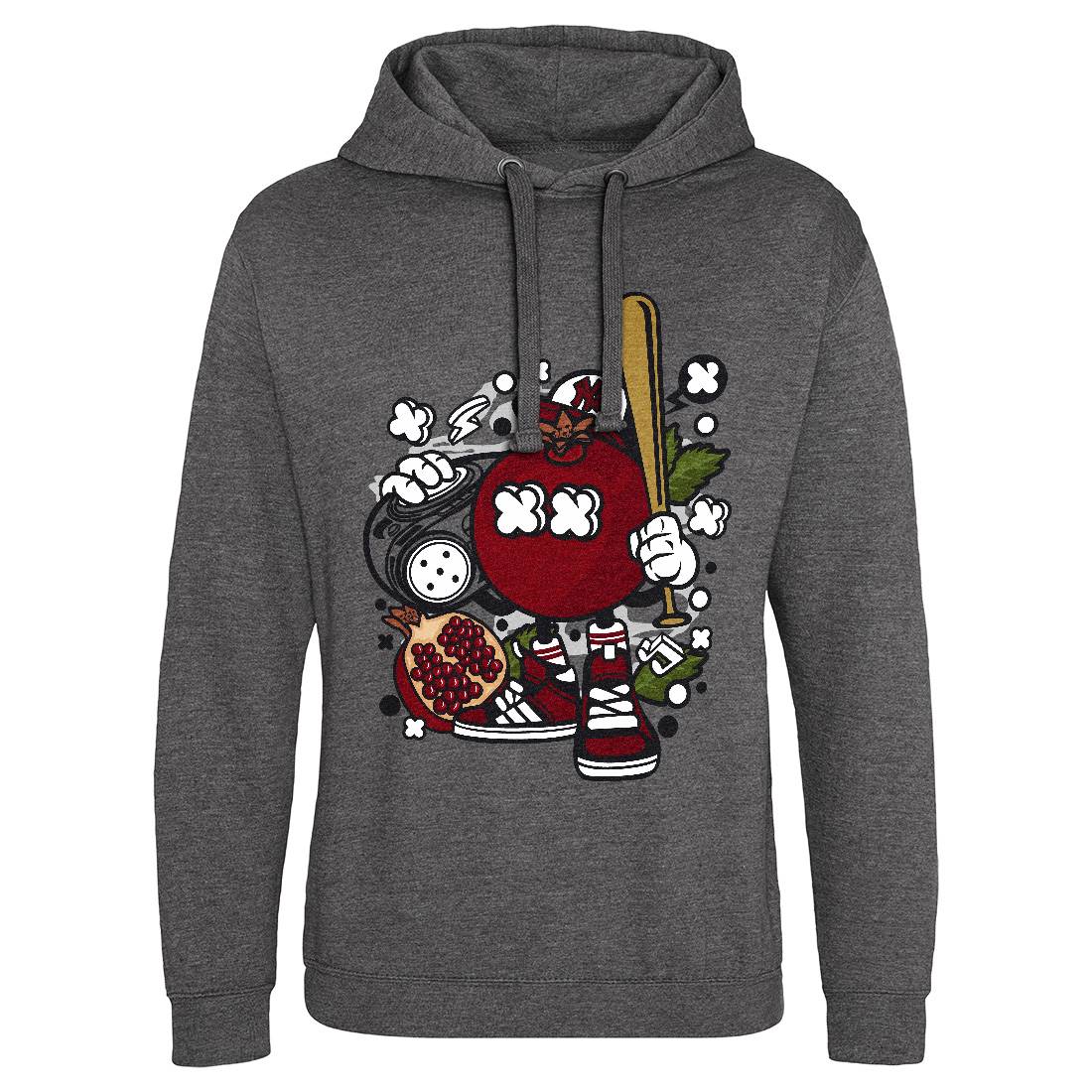 Pomegranate Mens Hoodie Without Pocket Food C119