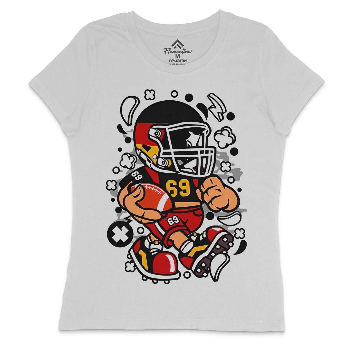 Germany Football Kid Womens Crew Neck T-Shirt Sport C120