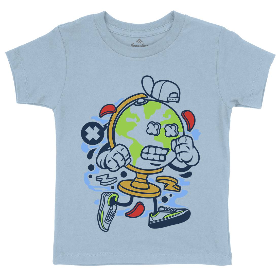 Globe Kids Crew Neck T-Shirt Nature C122