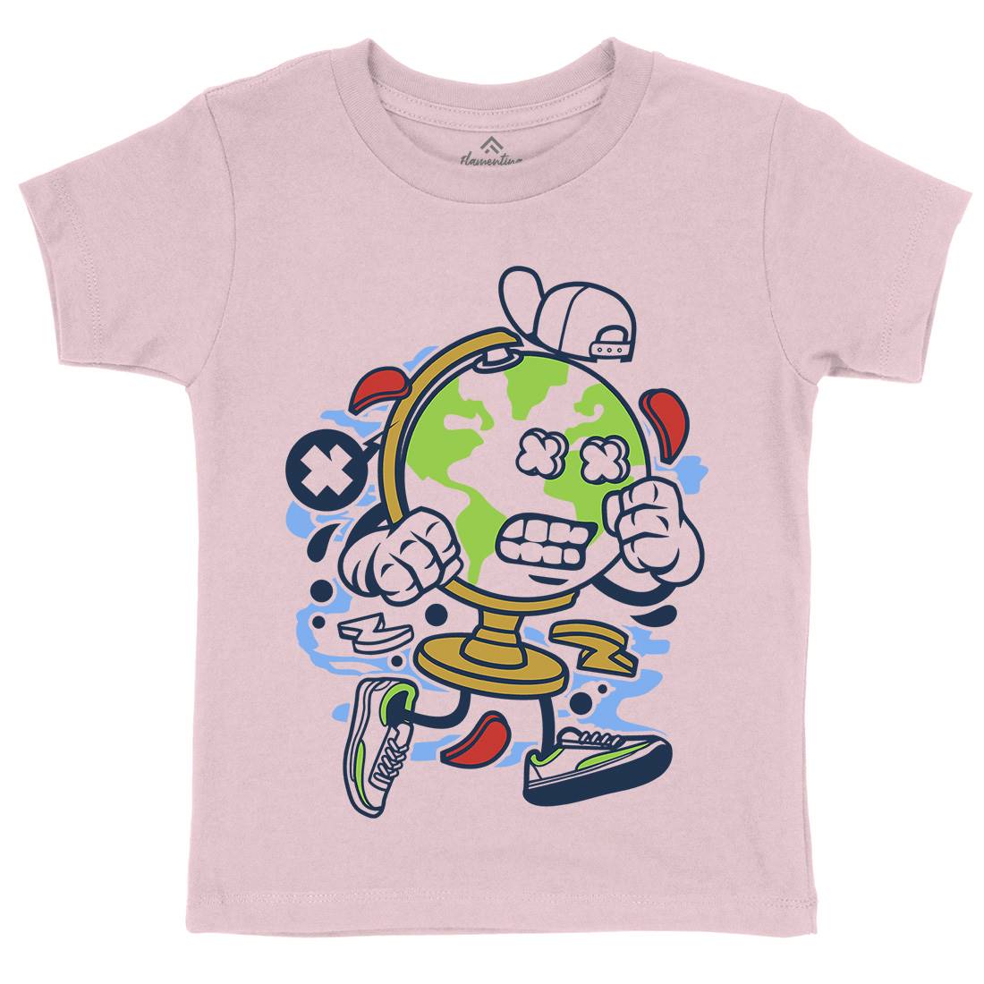 Globe Kids Crew Neck T-Shirt Nature C122